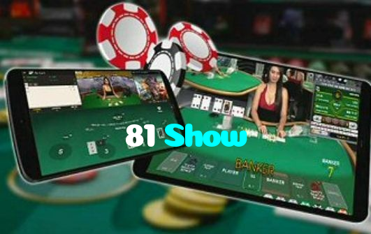 81 Show casino presented on mobile device in Pakistan with slots and live games
